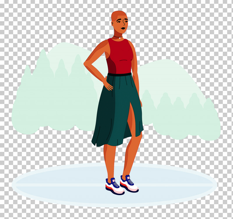 Woman Fitness PNG, Clipart, Cartoon, Dress, Fitness, Shoe, Sleeve Free PNG Download