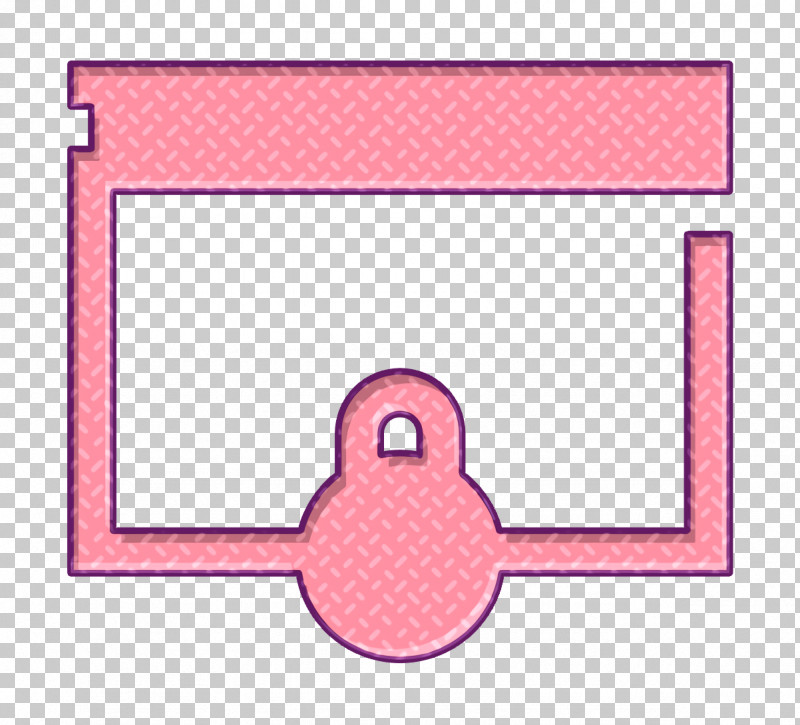 Web Icon Locker Icon Security Icon PNG, Clipart, Line, Locker Icon, Pink, Security Icon, Web Icon Free PNG Download