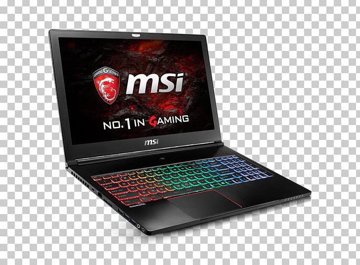 Laptop MSI GS63 Stealth Pro Micro-Star International Computer PNG, Clipart, Computer, Electronic Device, Electronics, Geforce, Intel Core Free PNG Download