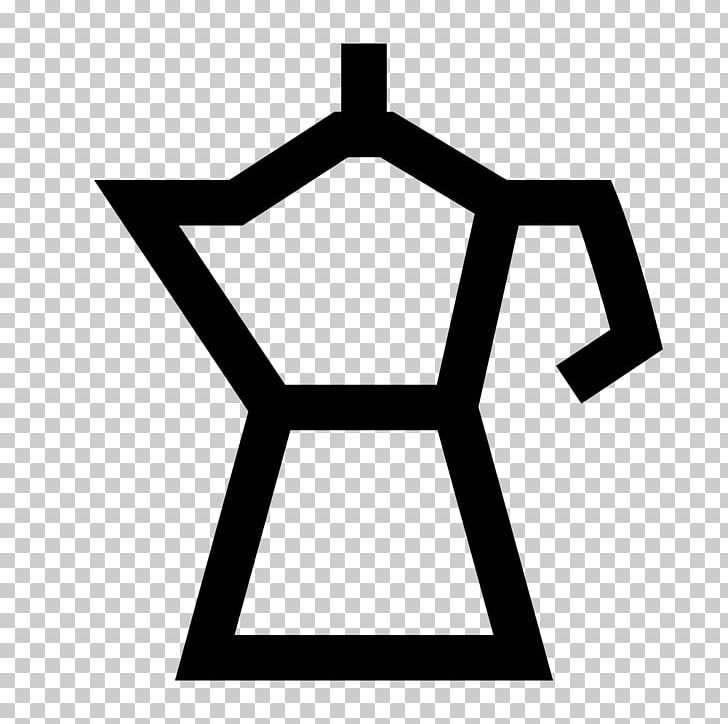Moka Pot Coffeemaker Computer Icons PNG, Clipart, Angle, Black, Black And White, Coffee, Coffeemaker Free PNG Download