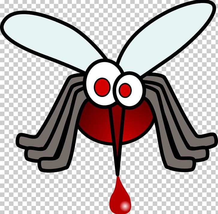 Mosquito Cartoon PNG, Clipart, Artwork, Beak, Black And White, Cartoon, Deet Free PNG Download