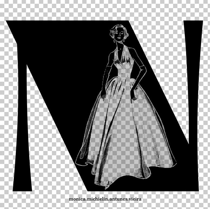 Black Gown Silhouette Cartoon White PNG, Clipart, Black, Black And White, Black M, Cartoon, Classic Free PNG Download