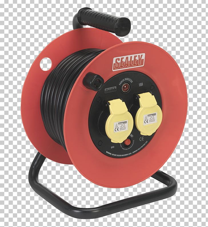 Cable Reel Extension Cords Mains Electricity Electrical Cable AC Power Plugs And Sockets PNG, Clipart, 2 X, Ac Power Plugs And Sockets, Ampere, Cable, Cable Reel Free PNG Download