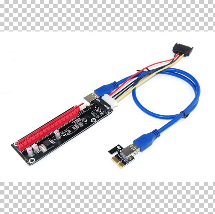 Graphics Cards & Video Adapters Riser Card PCI Express Conventional PCI USB 3.0 PNG, Clipart, Adapter, Cable, Conventional Pci, Electrical Connector, Electronics Free PNG Download