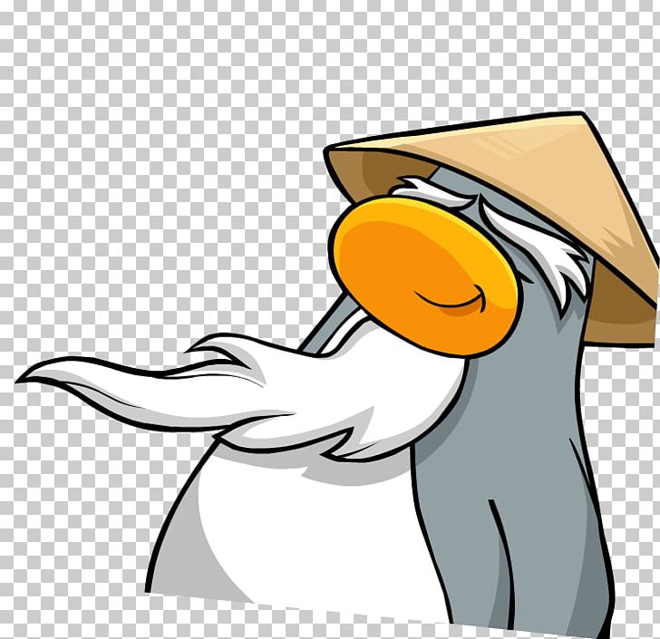 Club Penguin Sensei Headgear PNG, Clipart, Artwork, Beak, Bird, Cartoon, Character Free PNG Download