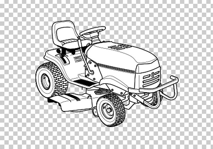 Lawn Mowers John Deere Riding Mower PNG, Clipart, Autocad Dxf, Automotive Design, Automotive Exterior, Black And White, Car Free PNG Download