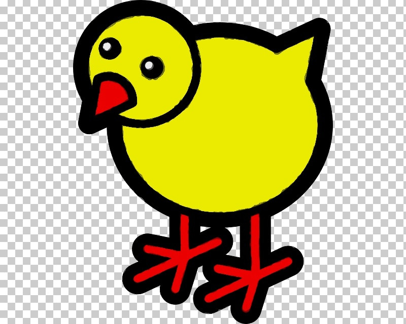 Yellow Beak Bird PNG, Clipart, Beak, Bird, Paint, Watercolor, Wet Ink Free PNG Download
