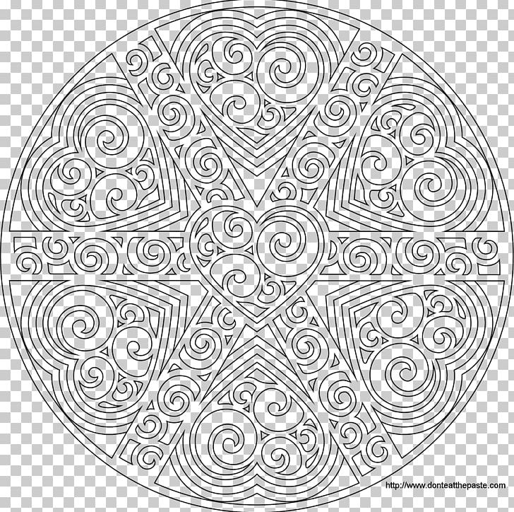 Pusheen Coloring Book Deco Tech: Geometric Coloring Book Mandala PNG, Clipart, Adult, Area, Ausmalbild, Black And White, Book Free PNG Download