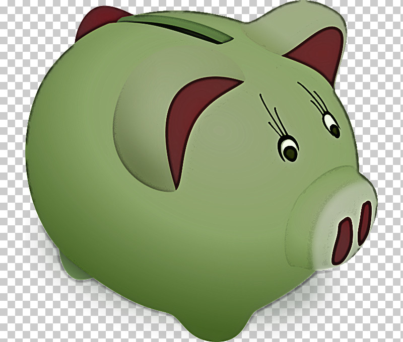 Piggy Bank PNG, Clipart, Cartoon, Green, Money Handling, Piggy Bank, Saving Free PNG Download