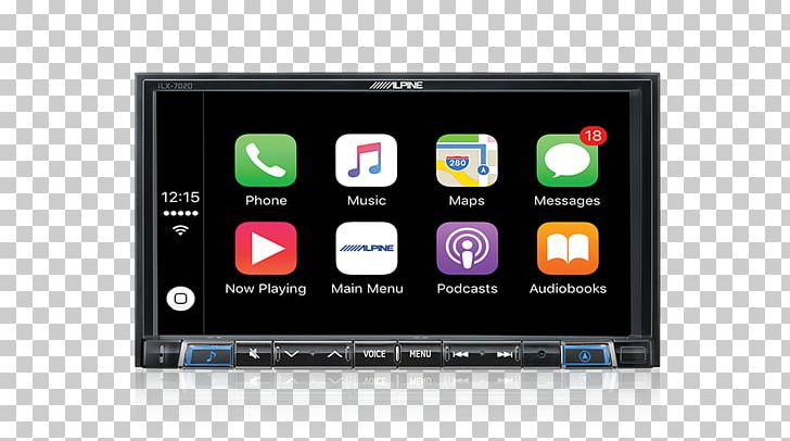 CarPlay Alpine ILX-107 Alpine Electronics Head Unit PNG, Clipart, Aftermarket, Alpine Electronics, Alpine Ilx107, Android, Android Auto Free PNG Download