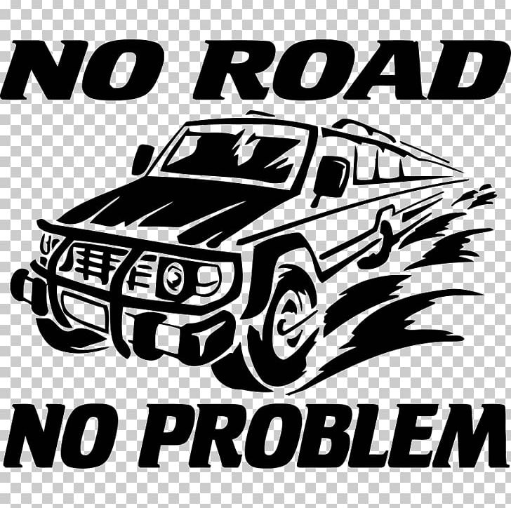 Car Sticker Off-roading Pickup Truck Off-road Vehicle PNG, Clipart, Automotive Design, Automotive Exterior, Black And White, Brand, Bumper Sticker Free PNG Download