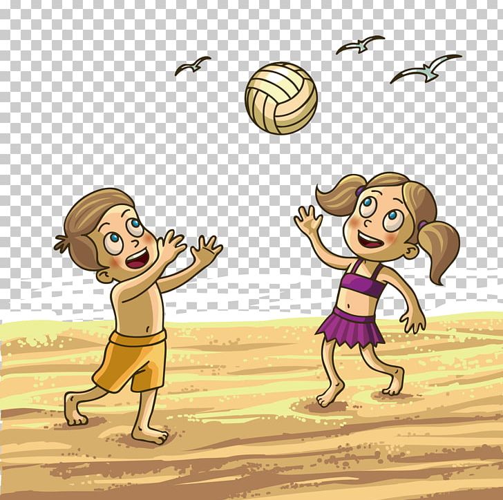 Child Summer Illustration PNG, Clipart, Beach, Beach Vector, Cartoon, Child, Children Free PNG Download