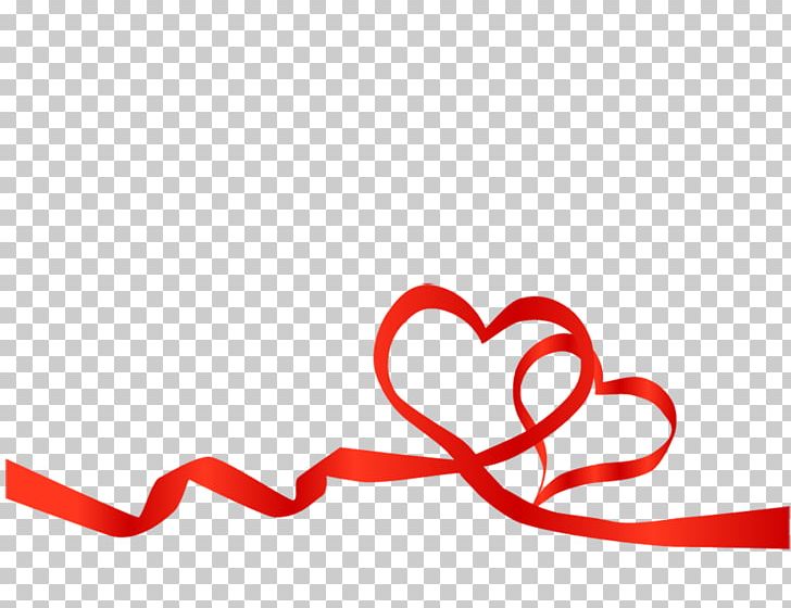 Valentines Day Heart Ribbon PNG, Clipart, Colored Ribbon, Decorative, Decorative Material, Fatherdaughter Dance, Gift Ribbon Free PNG Download
