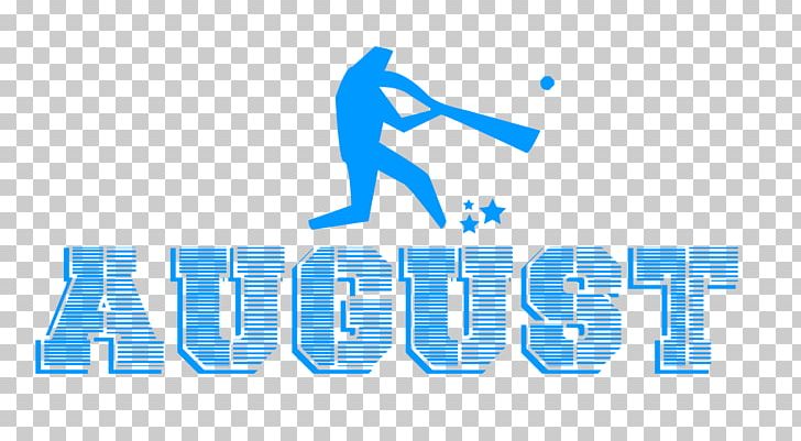 August With Baseball. PNG, Clipart, Area, Behavior, Blue, Brand, Computer Free PNG Download