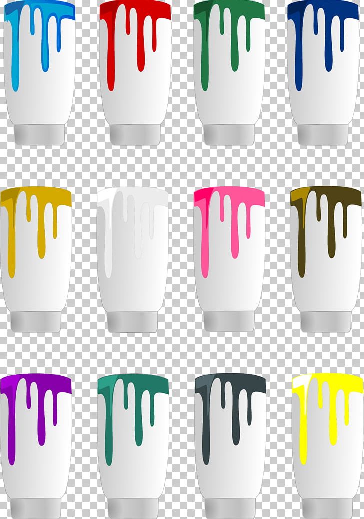 Drip Painting Color PNG, Clipart, Bottle, Bucket Vector, Color Scheme, Drawing, Handpainted Flowers Free PNG Download