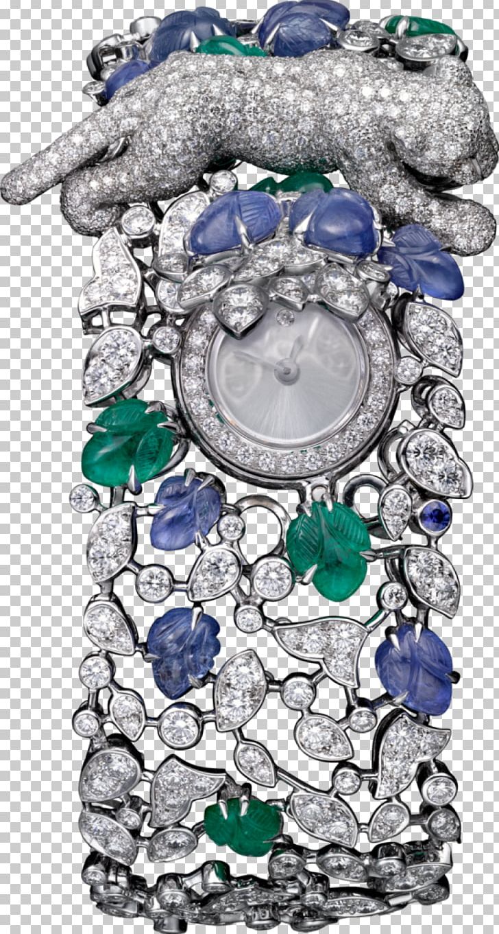 Cartier Jewellery Sapphire Watch Emerald PNG, Clipart, Body Jewelry, Bracelet, Brilliant, Carat, Cartier Free PNG Download