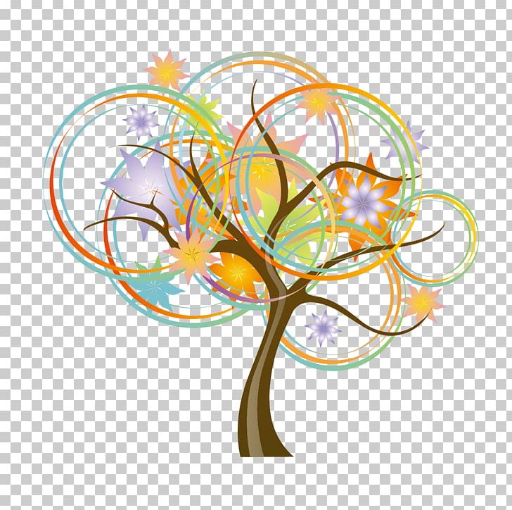 Tree Art Silhouette PNG, Clipart, Art, Cedar, Christmas Tree, Circle, Color Free PNG Download