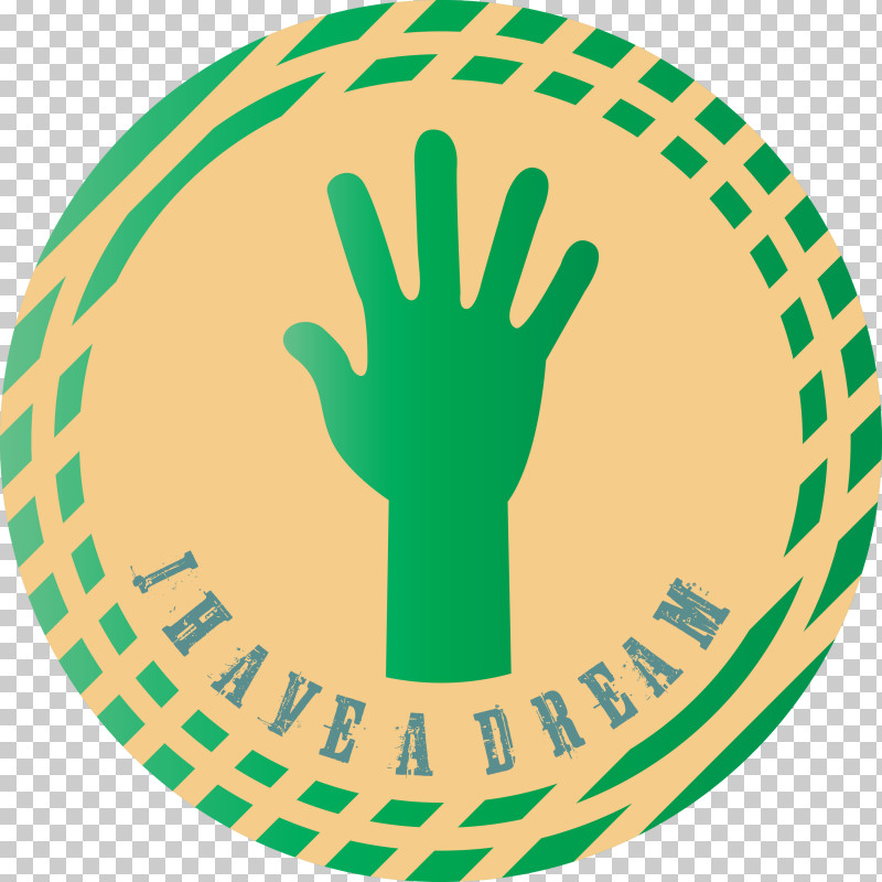 MLK Day Martin Luther King Jr. Day PNG, Clipart, Circle, Gesture, Green, Hand, Logo Free PNG Download