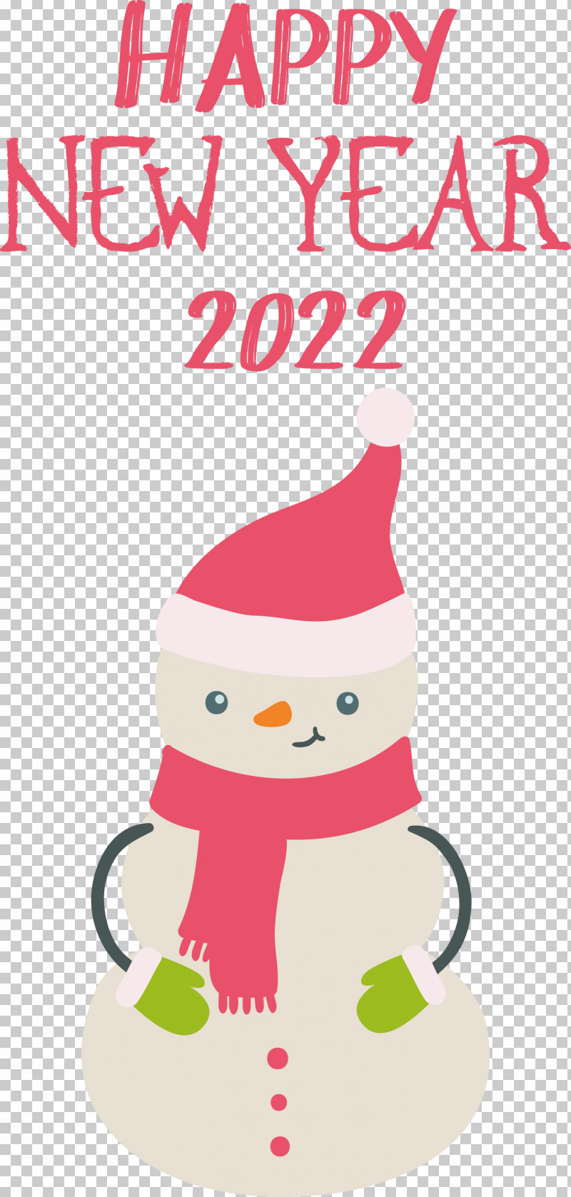 2022 New Year Happy New Year 2022 PNG, Clipart, Bauble, Cartoon, Character, Christmas Day, Christmas Tree Free PNG Download