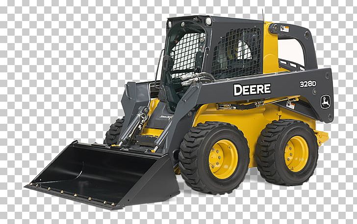 John Deere Skid-steer Loader Heavy Machinery Architectural Engineering PNG, Clipart, Architectural Engineering, Automotive Exterior, Automotive Tire, Automotive Wheel System, Backhoe Free PNG Download