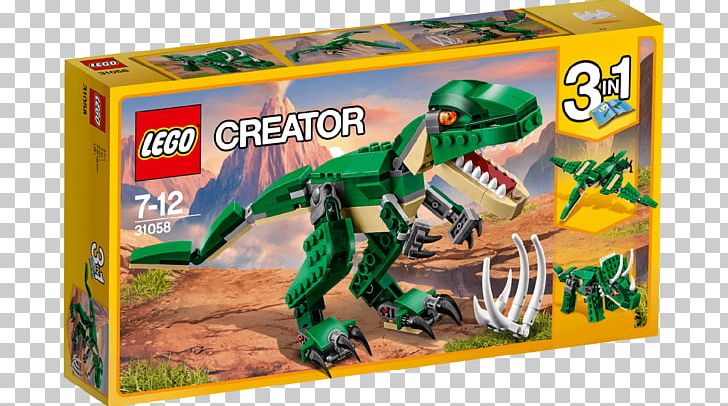 LEGO 31058 Creator Mighty Dinosaurs Triceratops Tyrannosaurus Lego Creator Toy PNG, Clipart, Beige, Brand, Bricklink, Color, Dinosaur Free PNG Download