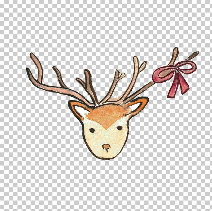 Reindeer Watercolor Painting PNG, Clipart, Animal, Animal Figure, Animals, Antler, Color Free PNG Download