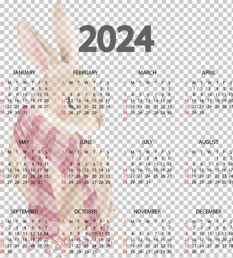2023 New Year Calendar 2024 Names Of The Days Of The Week Week PNG, Clipart, Calendar, Day Of The Week, Month, Names Of The Days Of The Week, Tearoff Calendar Free PNG Download