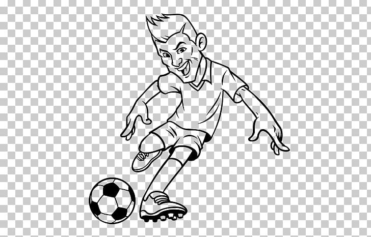 Coloring Book Football Player Forward Drawing PNG, Clipart, Angle, Arm, Athletics Field, Ball, Black Free PNG Download