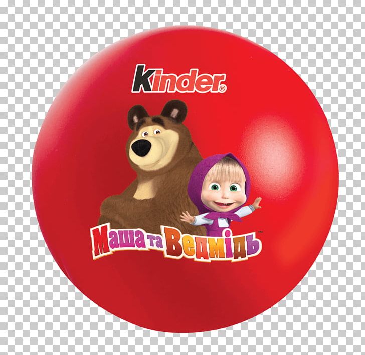 Masha Kinder Surprise Ball Milk Slice Towel PNG, Clipart, 2017, Ball, Bear, Bears, Christmas Ornament Free PNG Download