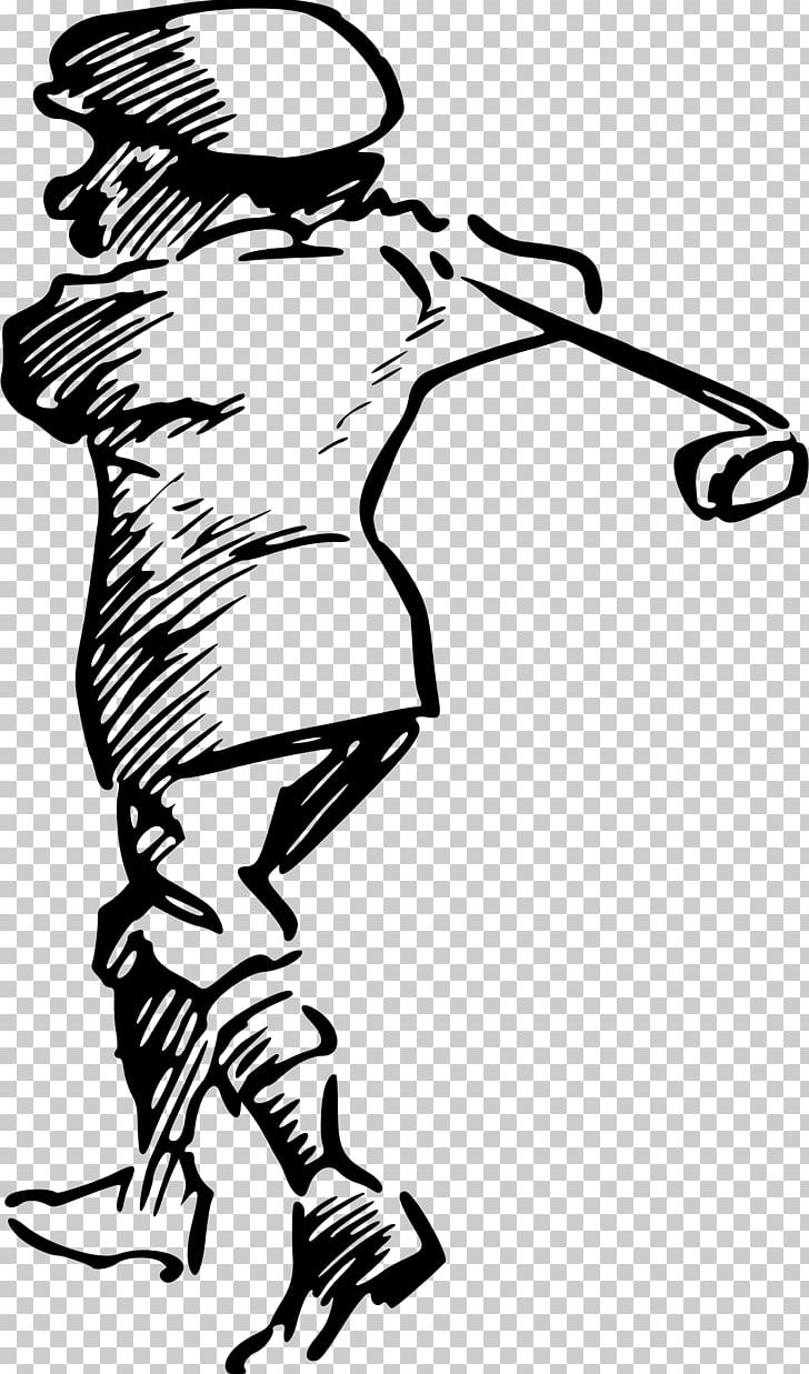 Golfer PNG, Clipart, Arm, Art, Artwork, Black, Black And White Free PNG Download