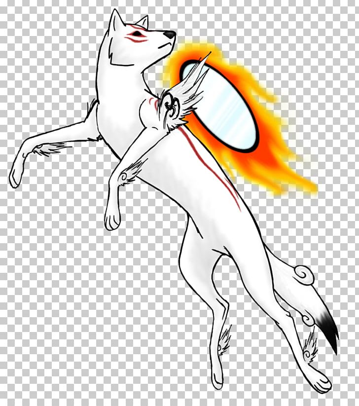 Ōkami Dog Amaterasu Drawing Line Art PNG, Clipart, Animals, Art, Artwork, Black And White, Capcom Free PNG Download