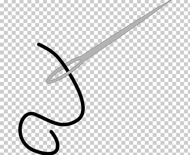 Hand-Sewing Needles Knitting Embroidery PNG, Clipart, Black And White ...