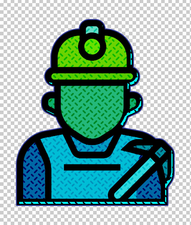 Jobs And Occupations Icon Miner Icon PNG, Clipart, Green, Jobs And Occupations Icon, Miner Icon Free PNG Download