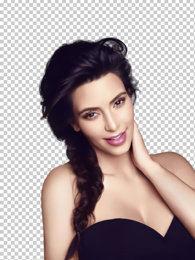 Kim Kardashian PNG, Clipart, Beauty, Black Hair, Blond, Brown Hair, Chin Free PNG Download