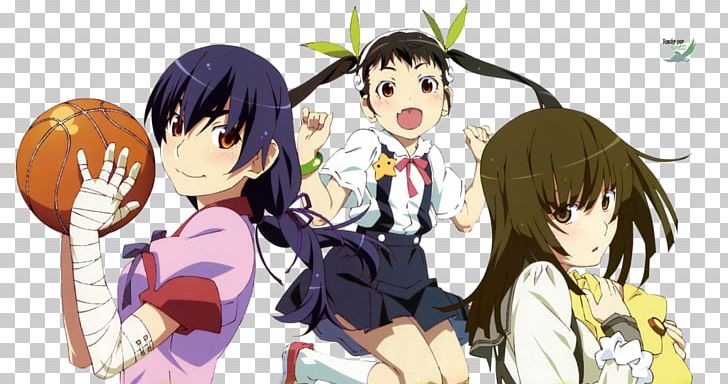 Anime Monogatari Series Desktop Mangaka PNG, Clipart, 1080p, Anime, Artwork, Black Hair, Cartoon Free PNG Download