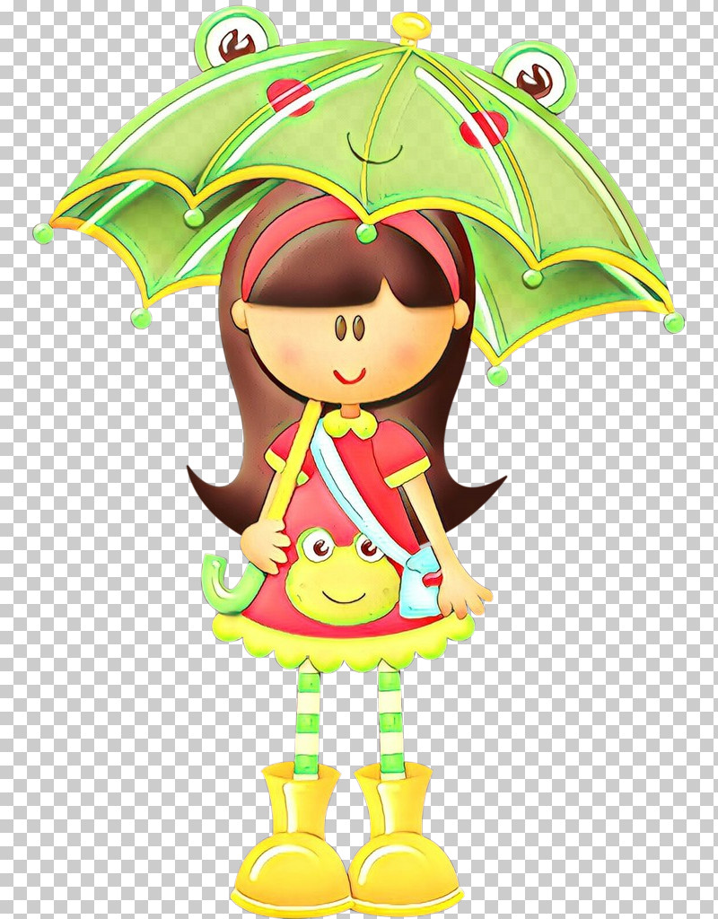 Cartoon Umbrella Doll PNG, Clipart, Cartoon, Doll, Umbrella Free PNG Download