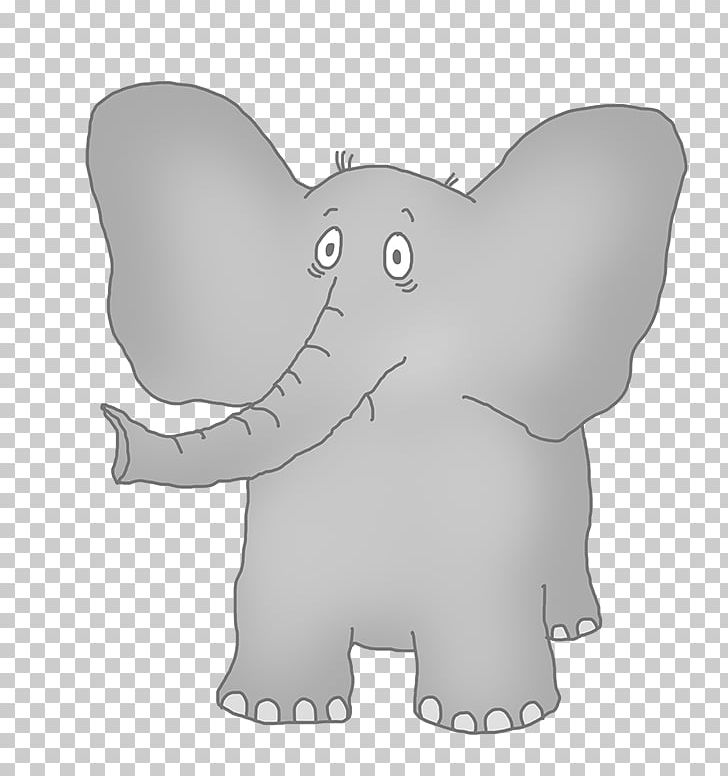 Elephant Cartoon PNG, Clipart, Animal, Animals, Asian Elephant, Black And White, Carnivoran Free PNG Download