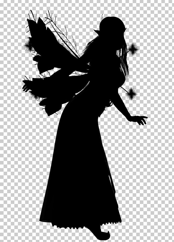 Fairy Silhouette Photography PNG, Clipart, Angel, Art, Black And White, Description, Drawing Free PNG Download