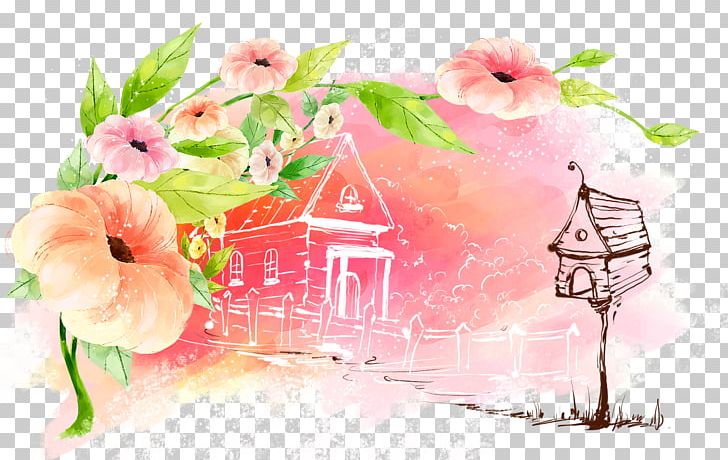 Watercolor Painting Plant Illustration PNG, Clipart, Bac, Cartoon, Color, Computer Wallpaper, Floral Design Free PNG Download