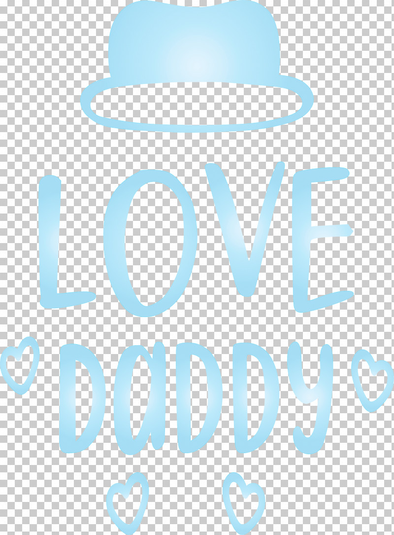 Love Daddy Happy Fathers Day PNG, Clipart, Aqua M, Geometry, Happy Fathers Day, Line, Logo Free PNG Download