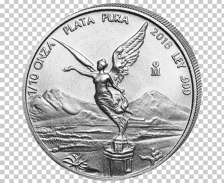 Mexican Mint Libertad Coin Silver Ounce PNG, Clipart, Black And White, Bullion Coin, Casa, Coin, Currency Free PNG Download