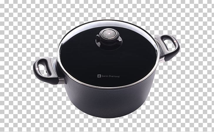 Cookware Non-stick Surface Swiss Diamond International Stock Pots Frying Pan PNG, Clipart, Cooking, Cookware, Cookware And Bakeware, Food, Frying Free PNG Download