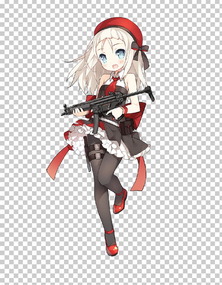 Girls' Frontline Heckler & Koch MP5 Submachine Gun Firearm PNG, Clipart ...