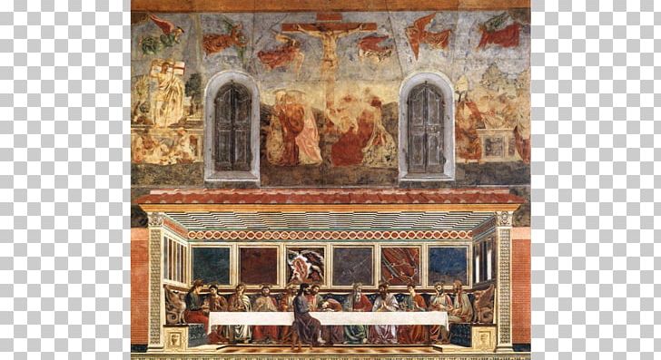 The Last Supper Renaissance Florence Painting Art PNG, Clipart, Art, Art History, Facade, Florence, Fresco Free PNG Download