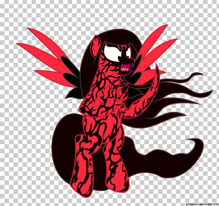 Fan Art Carnage Pinkie Pie Symbiote PNG, Clipart, Art, Carnage, Character, Deviantart, Fan Art Free PNG Download