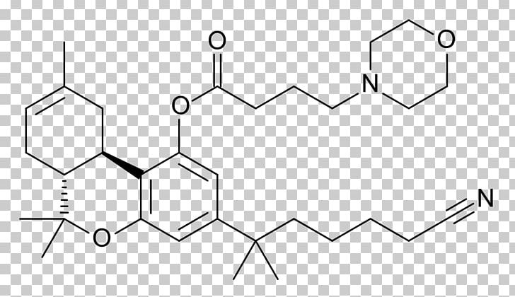 Tetrahydrocannabinol Cannabinoid Receptor Dimethylheptylpyran Drug PNG, Clipart, Angle, Area, Black And White, Cannabidiol, Cannabinoid Free PNG Download