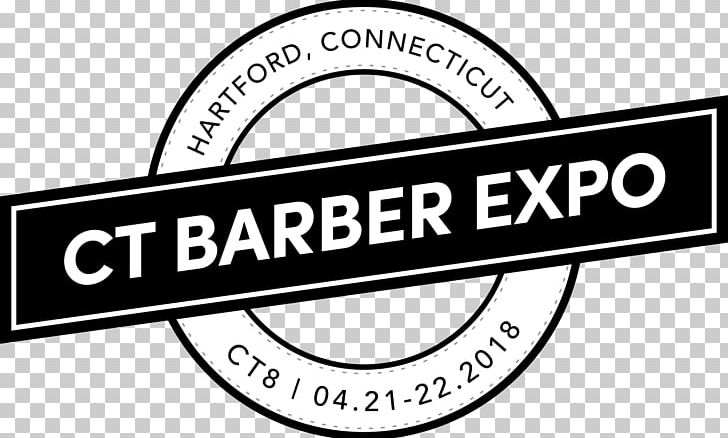 CT Barber Expo Logo Number Organization Brand PNG, Clipart, Angle, Area, Black, Black And White, Brand Free PNG Download