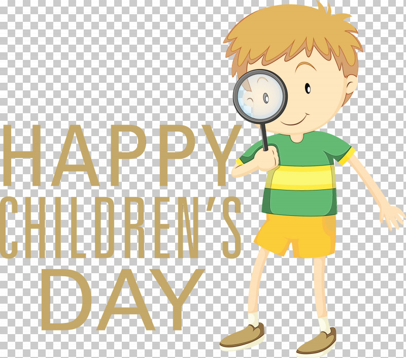 Human Cartoon Logo Meter Yellow PNG, Clipart, Behavior, Cartoon, Happiness, Happy Childrens Day, Human Free PNG Download