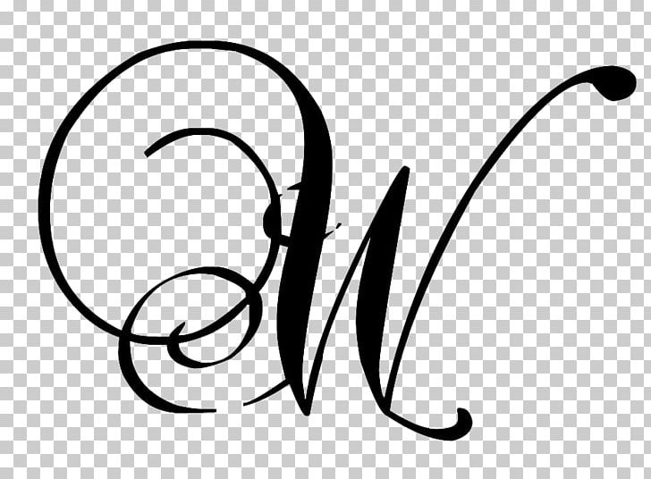Cursive Letter W Alphabet Tattoo PNG, Clipart, Area, Art, Artwork, Black, Black And White Free PNG Download