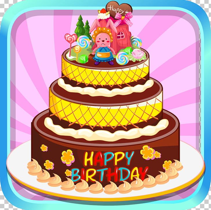 Frosting & Icing Birthday Cake Sugar Cake Torte PNG, Clipart, Baked Goods, Baking, Birthday, Birthday Cake, Buttercream Free PNG Download